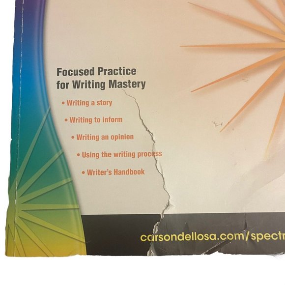 Spectrum WRITING Grade 5 Workbook Soft Cover 2015 Purpose Practice Create READ - Picture 3 of 7